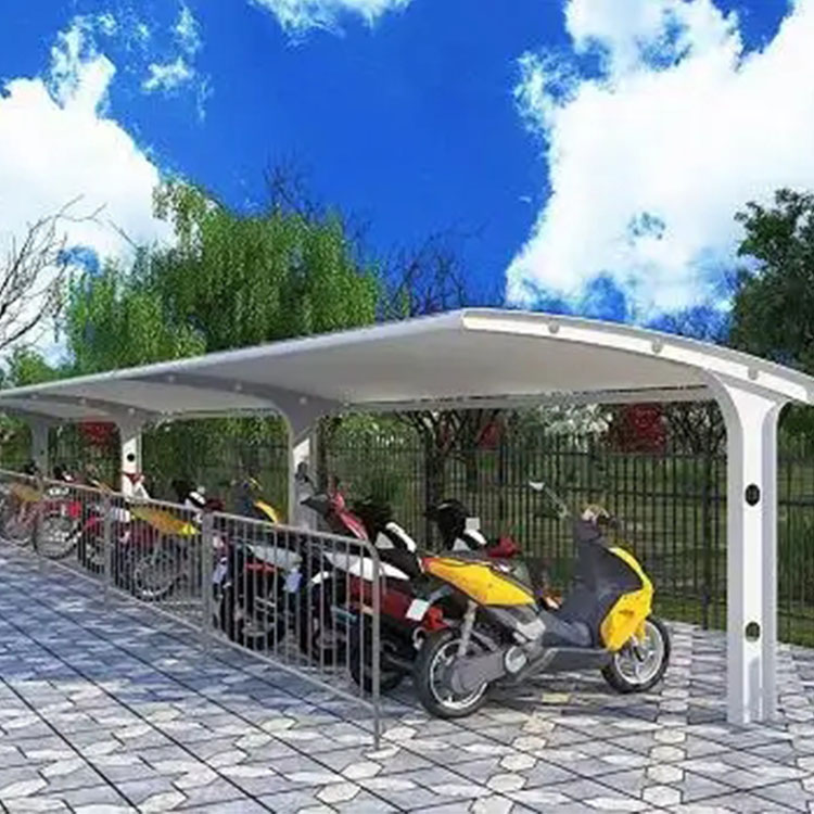 霍山县膜结构电动车棚